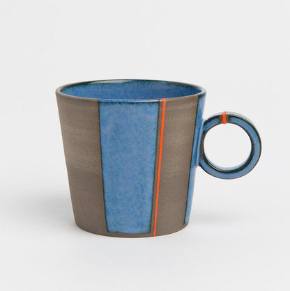 Handmade Ceramic Mug for Art Lovers Gift Mug for Christmas Home Decor Gift Mug for Mom Gift Mug Modern Art Inspired Handmade Pottery Mug