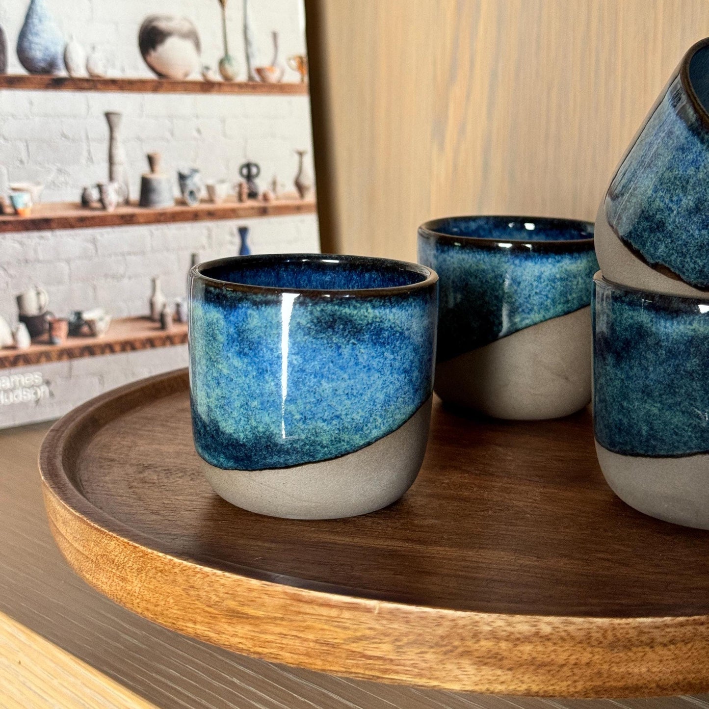 Stoneware Espresso Cup  Artisan Made Handcrafted Stoneware Espresso Cup Rustic Chic Coffee Lover Gift