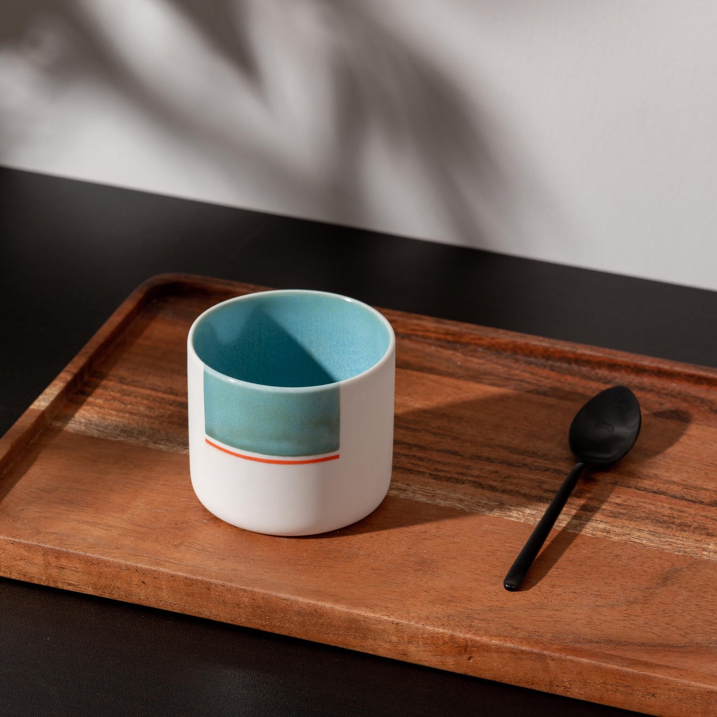 Minimalist Porcelain Cup Handmade Green Ceramic Coffee Cup Perfect for Tea or Coffee Lovers Elegant and Simple Artisan Design Gift