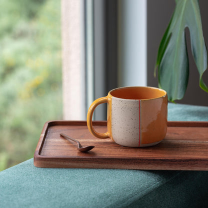 Large Stoneware Mug Handmade Ceramic Mug Large Cup for Coffee Tea Lover Gift Unique Pottery art Handcrafted Stoneware Cute Tea Coffee Mug