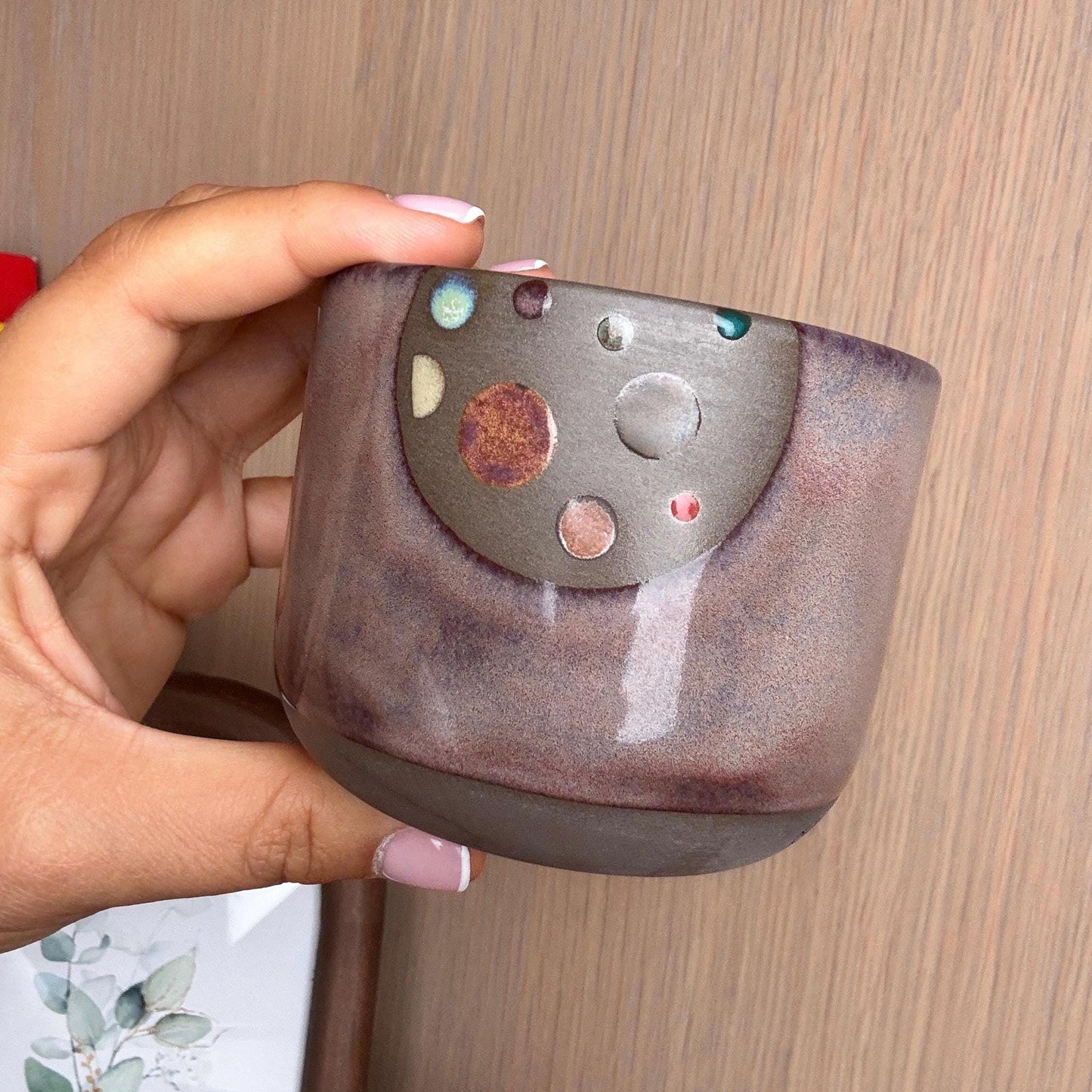 Rustic Coffee Mug Pottery Handmade Stoneware Cup Pottery Gift Handcrafted Mug Unique Gift Idea Handmade Ceramic Tea cup Artistic Wine Cup
