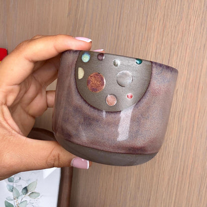 Rustic Coffee Mug Pottery Handmade Stoneware Cup Pottery Gift Handcrafted Mug Unique Gift Idea Handmade Ceramic Tea cup Artistic Wine Cup
