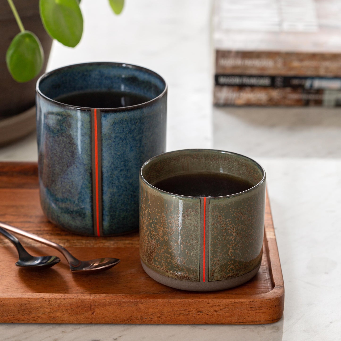 Handmade Ceramic Cup Stoneware Pottery Mug and Espresso Cup - Perfect Handmade Stoneware Gift for Coffee Lovers