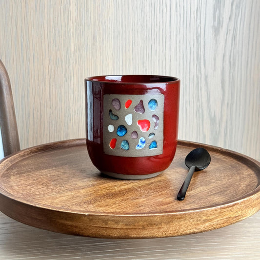 Handmade Pottery Mug for Coffee Lovers Modern Stoneware Cup Gift for Minimalist Ceramic Lovers Tumbler Artisan Coffee Mug Gift for Her