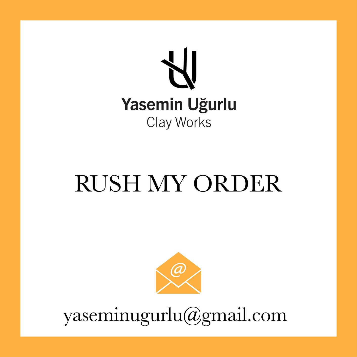 Rush My Order - Faster production of your order