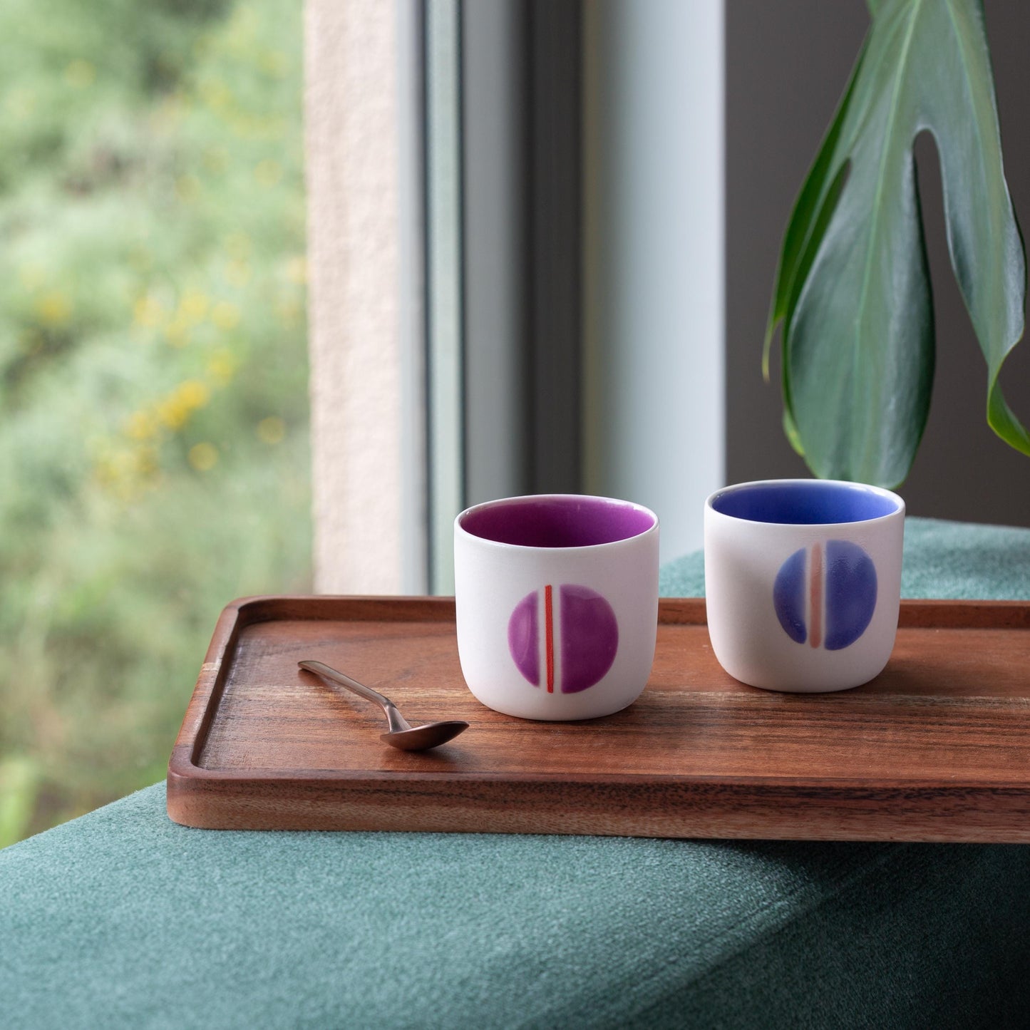 Cute Porcelain Cup Handmade Ceramic Coffee Mug Adorable Tea Cup without Handle Perfect Gift for Coffee Lovers Modern and Minimalist Design
