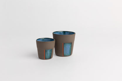 Handmade Espresso Size Stoneware Cup Ceramic Coffee Mug Artisan Tea Cup Unique Pottery Handcrafted Artisan Stoneware Gift