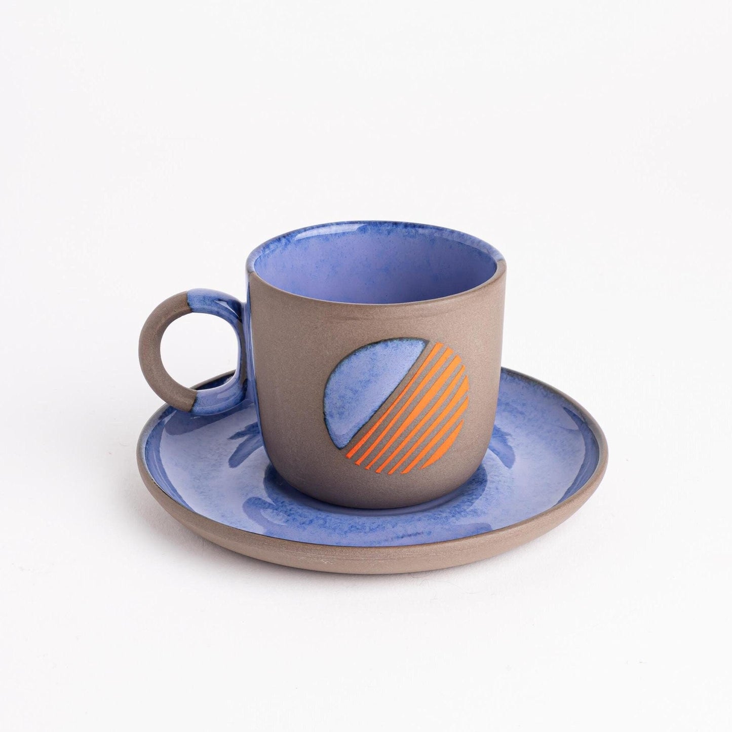 Artisanal Pottery Turkish Coffee Cup Unique Housewarming Gift Home Decor Handcrafted Tableware Espresso Cup Set Minimalist Kitchenware