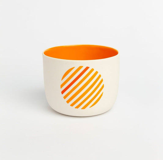 Handmade Porcelain Tea or Coffee Cup Minimalist Porcelain Design, Artisan Drinkware Gift for Tea and Coffee Lovers, Modern Style Mug